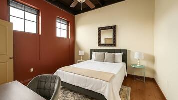 Desk, iron/ironing board, free WiFi, bed sheets