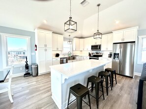 Fridge, microwave, oven, stovetop - STEPS FROM THE WATER! BEAUTIFUL NEW HOME IN THE HEART OF 4x4 WILD HORSE CAROVA (Corolla)