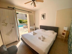 4 bedrooms, iron/ironing board, WiFi, bed sheets - Villa de Charme Avec Piscine Dans Avignon,quartier St Gabriel /ceinture Verte (Avignon)