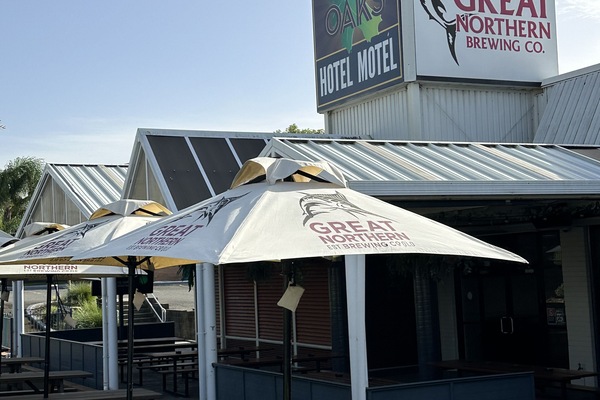 Overnatningsstedets facade