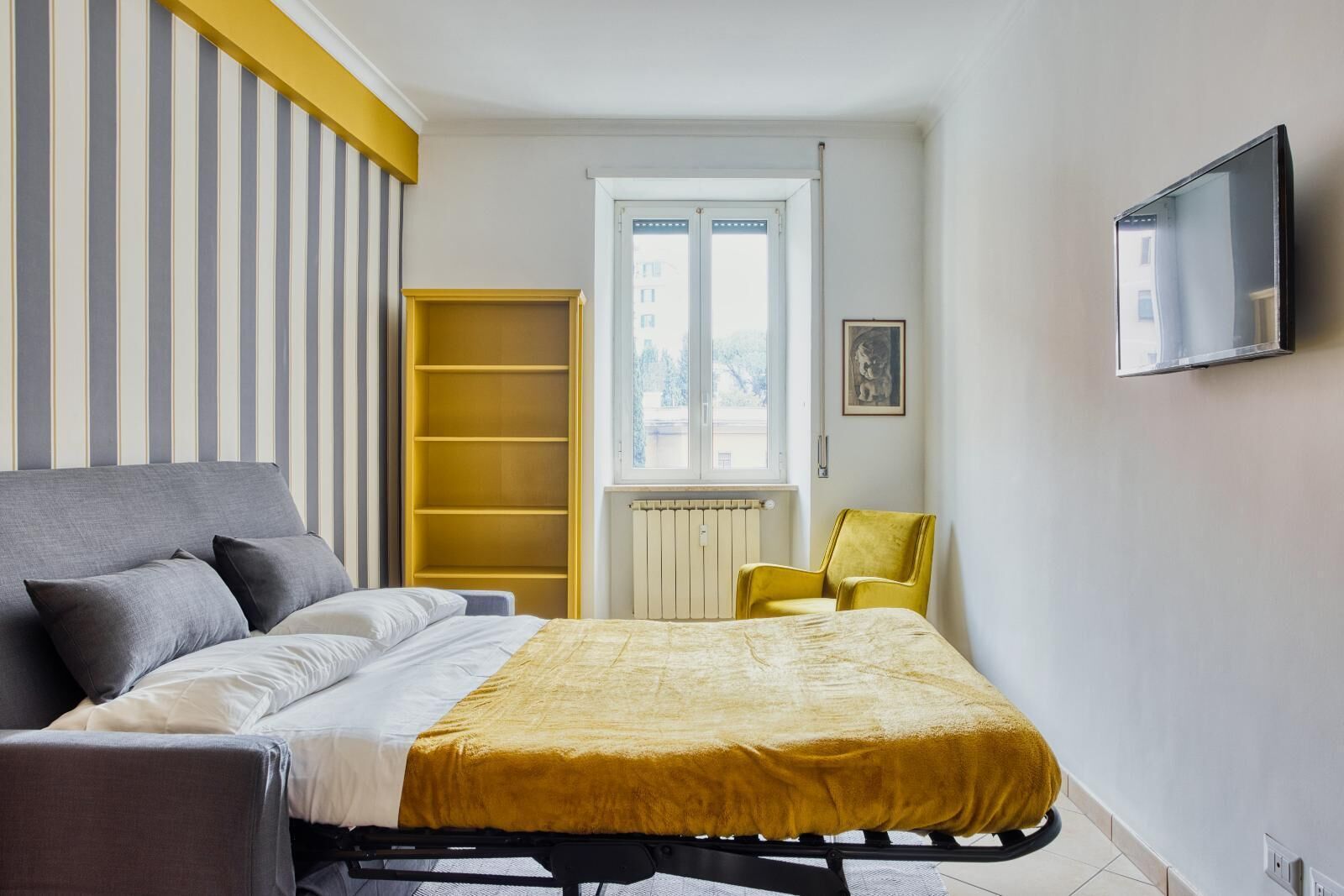 1 Schlafzimmer, Bügeleisen/Bügelbrett, kostenloses WLAN, Bettwäsche