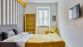 1 chambre, fer et planche Ă repasser, Wi-Fi gratuit, draps fournis