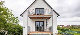 Family Apartment Fewo Parkside S5 | 8Min to Legoland | Balcony & Parking
