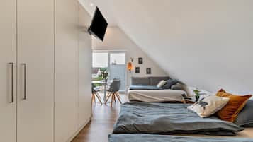 1 Schlafzimmer, kostenloses WLAN, Bettwäsche
