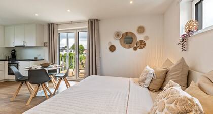 Familien-Apartment Fewo Parkside S4 | 8Min Legoland | Balkon & Parkplatz