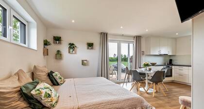 Familien-Apartment Fewo Parkside S3 | 8Min Legoland | Balkon & Parkplatz