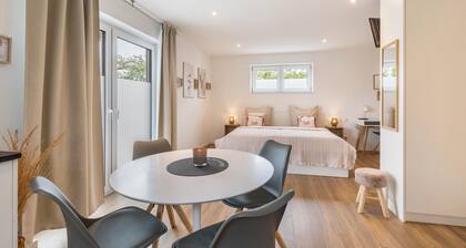 Familien-Apartment Fewo Parkside S2 | 8Min Legoland | Terrasse & Parkplatz