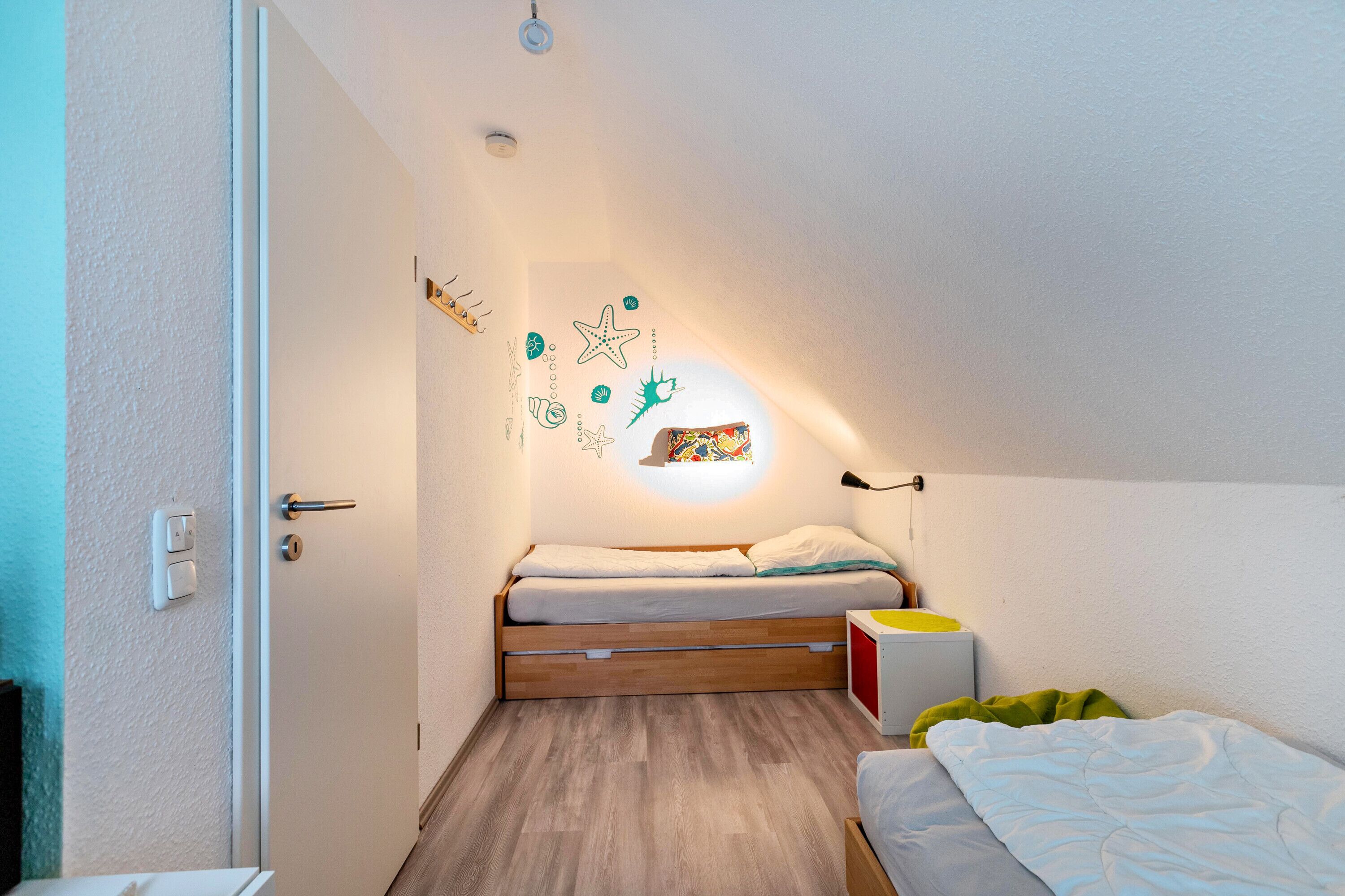 2 slaapkamers, een strijkplank/strijkijzer, gratis wifi, beddengoed