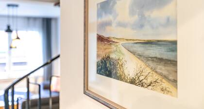 Casa de vacaciones 'Wind und Wolke' con terraza privada, jardín y Wi-Fi