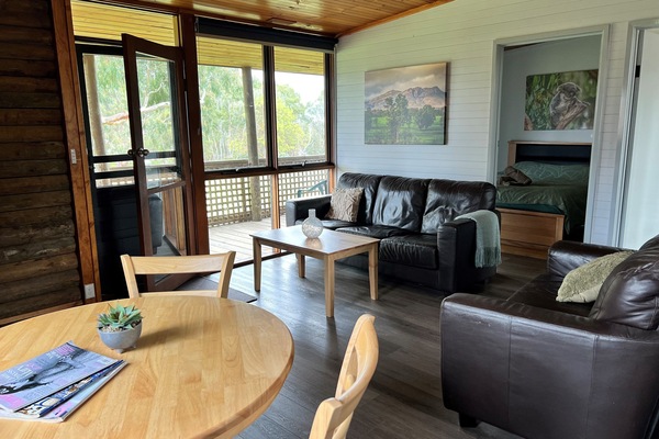 Cabana luxo | Área de estar