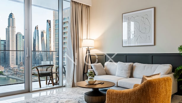 Design-Apartment | Wohnbereich