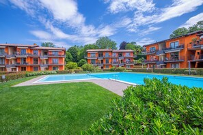 Family Apartment, Multiple Bedrooms (Lenni Apart. Swimming Pool and lake) | Pool | Seasonal outdoor pool - Lenni Apart. Swimming Pool and Lake (Leggiuno)