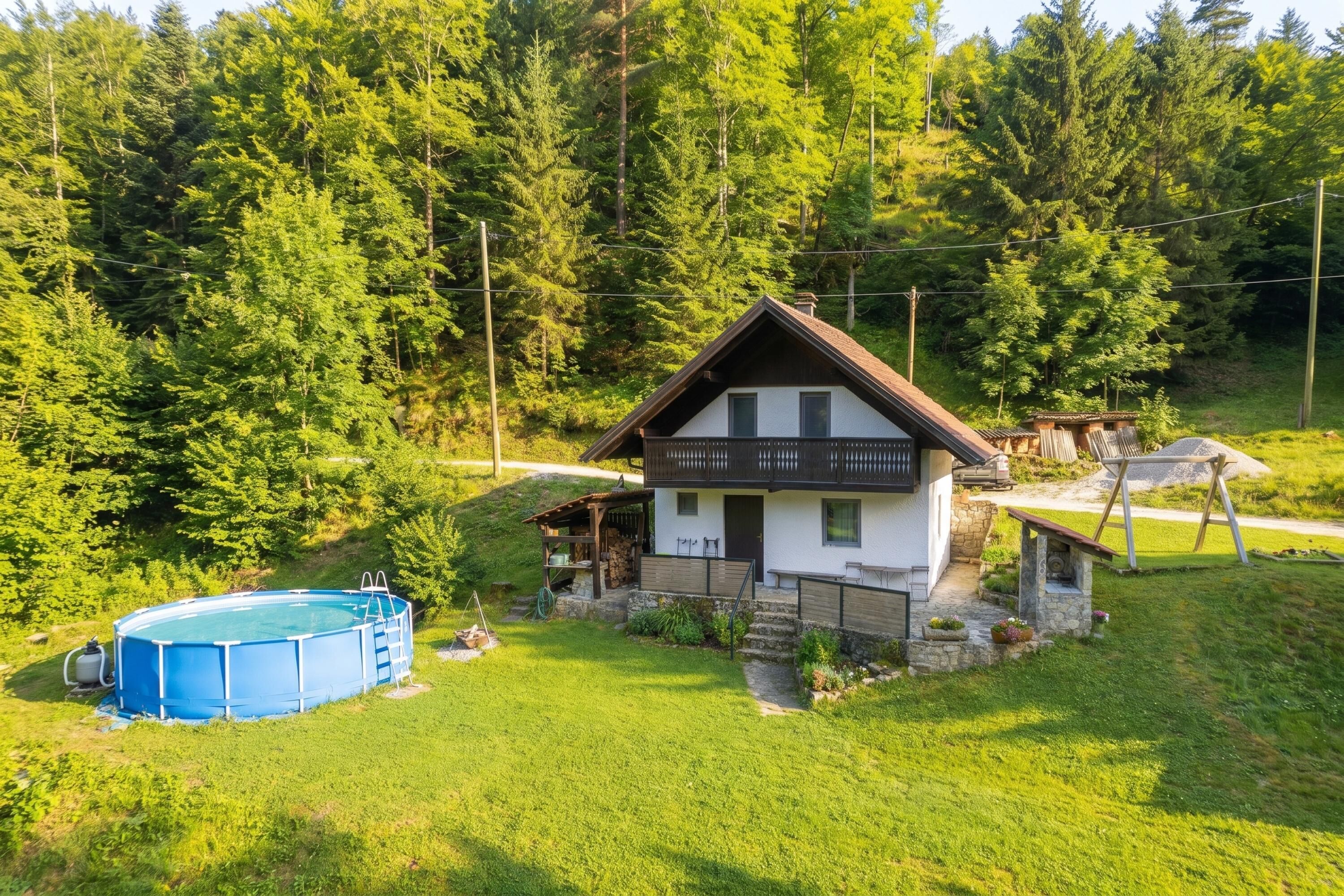 Family House, 2 Bedrooms, Terrace (House Naturalina w/ Pool - Soča) | Exterior