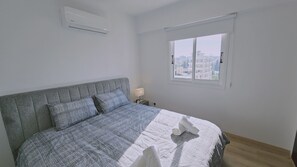 2 habitaciones, tabla de planchar con plancha y wifi gratis 