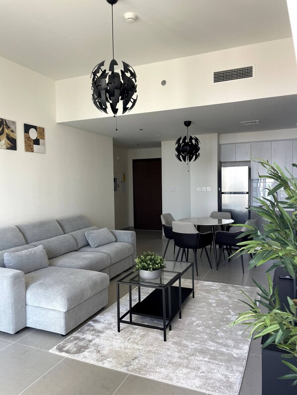 Living room - Sezavi - Forte 2, Downtown (Dubai)