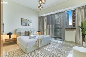 Appartement | 2 chambres, coffre-fort, bureau, fer et planche à repasser