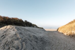 On the beach