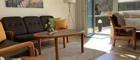 Smart-TV og stereoanlegg