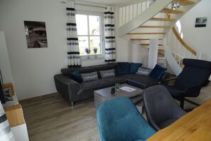 TV connectée, cheminée