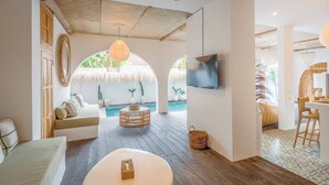 Villa, 3 slaapkamers, roken, privézwembad | Interieur