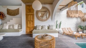 Villa, 3 slaapkamers, roken, privézwembad | Woonruimte