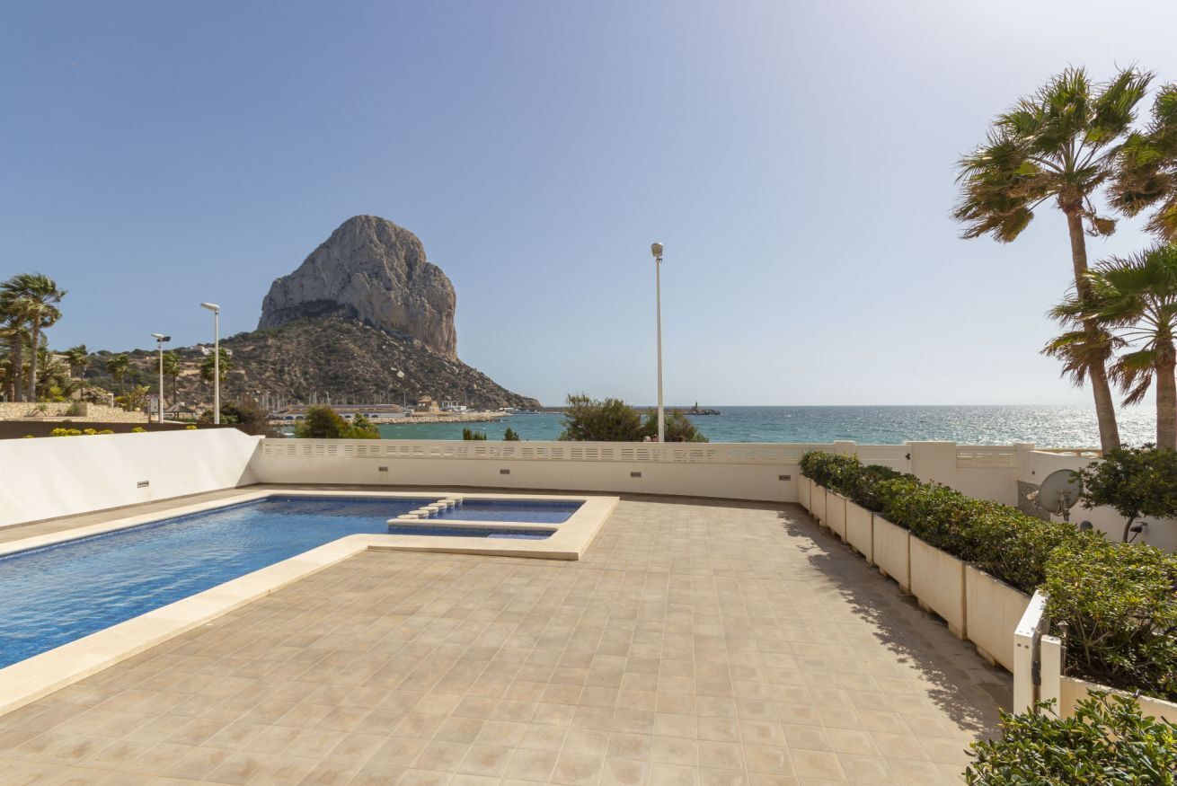 Una piscina climatizada