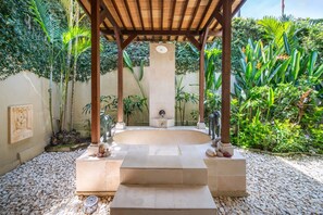 Villa, 4 camere da letto, fumatori, piscina privata | Spa