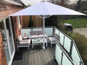 Terrace/patio - Haus Cassiopeia Borkum (Borkum)