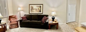 Smart TV, fireplace, printers