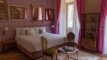 Panoramic-Doppelzimmer, Stadtblick | Zimmersafe, kostenloses WLAN, Bettwäsche