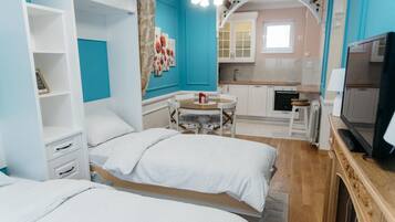 1 dormitori, wifi i roba de llit