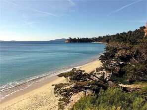 Una spiaggia nelle vicinanze