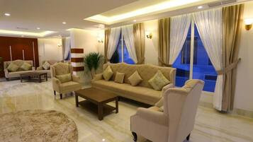 Sitzecke in der Lobby