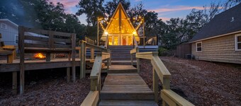 Talquin Triangle: Lakefront - A frame - Fire Pit