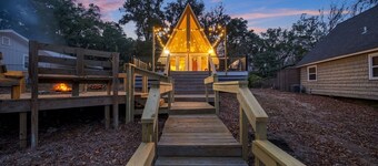Talquin Triangle: Lakefront - A frame - Fire Pit