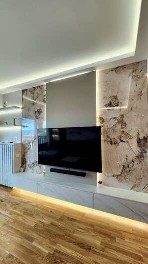Interior - Diamond Residences 10th fl. Lux Apt. w/ City view and Free Parking (Skopje)