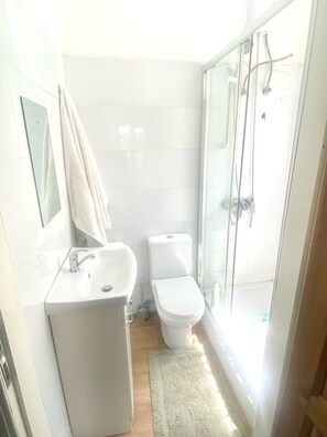 Luxury Apartment | Bathroom | Free toiletries, towels, soap, toilet paper