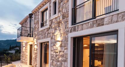 Stunning two-story modern villa nestled by the seaside