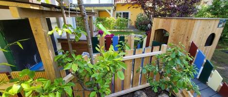 Enceinte de l’hébergement