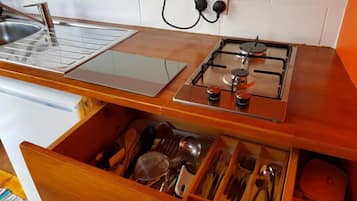 Fridge, oven, toaster