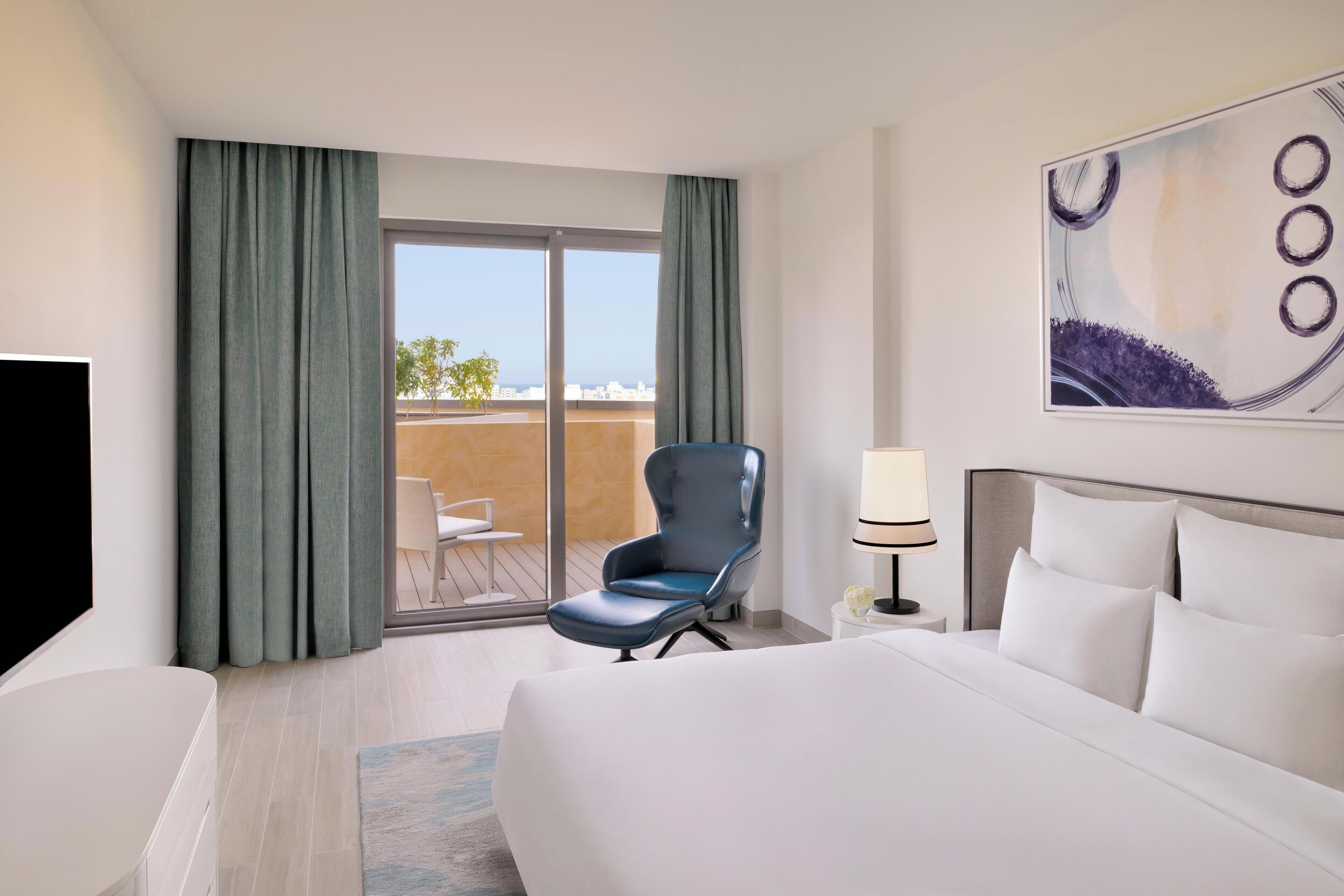 公寓, 2 间卧室, 露台 | 迷你吧、客房内保险箱、特色装修、办公桌