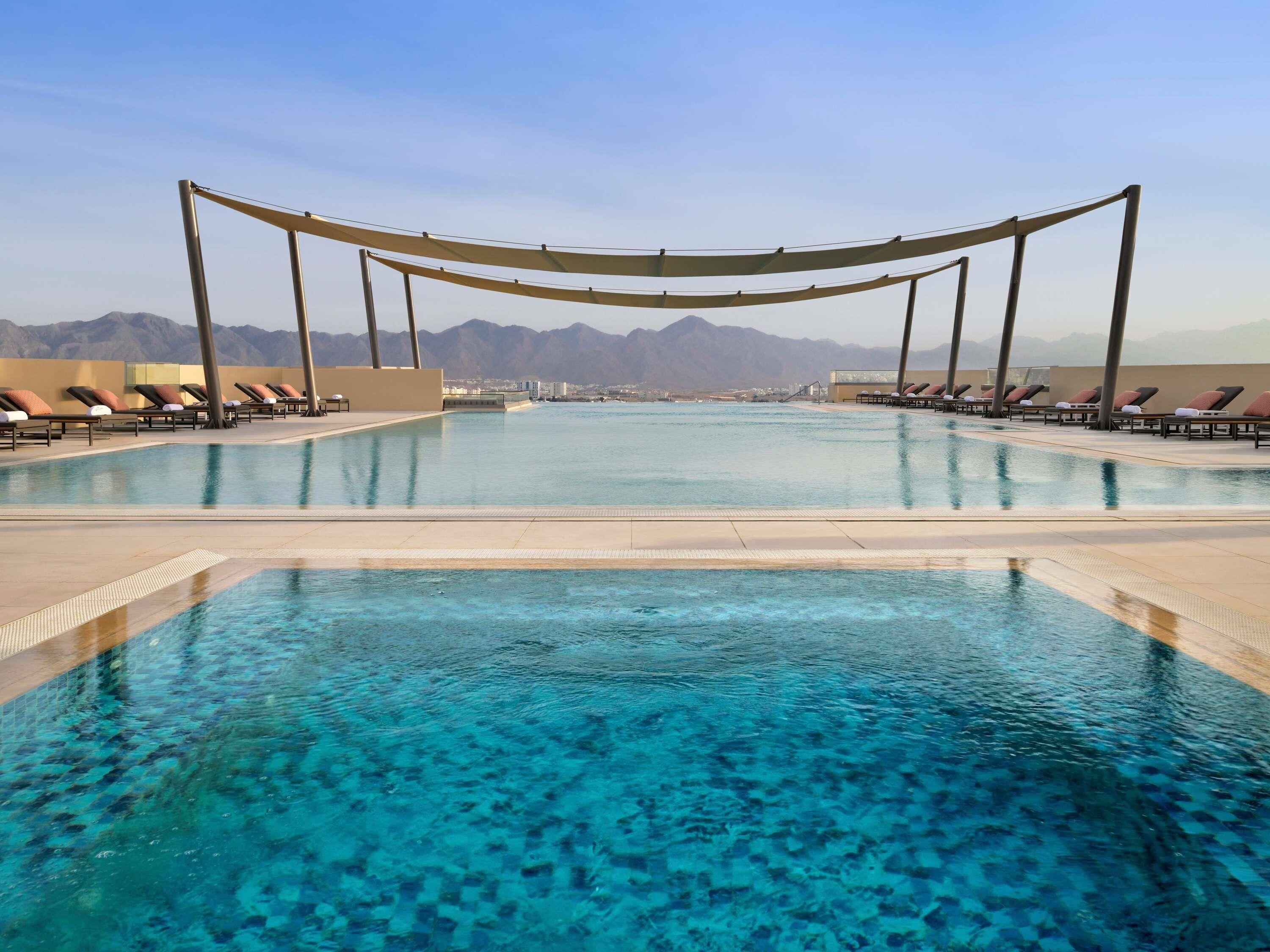 Piscina en la azotea