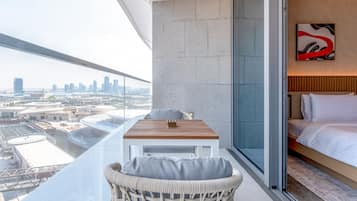 Premium-værelse - 1 kingsize-seng - havudsigt (Waterpark Access) | Terrasse/gårdhave