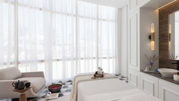 ห้องทรีทเมนท์สำหรับคู่รัก, ซาวน่า, ห้องอบไอน้ำ, ทรีทเมนท์ดูแลผิว