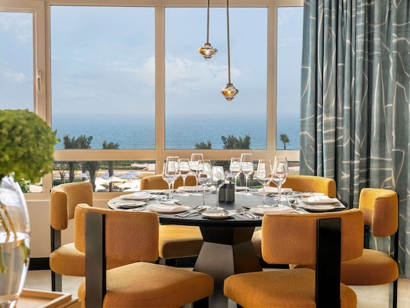Panoramic Suite, 1 Bedroom, Sea View, Club  Benefits | Premium bedding, down duvets, memory-foam beds, minibar - Sofitel Al Hamra Beach Resort (Ras Al Khaimah)