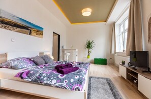 1 Schlafzimmer, Bügeleisen/Bügelbrett, WLAN, Bettwäsche