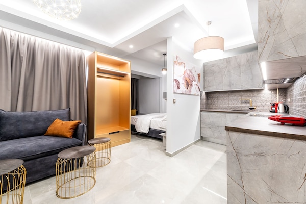 Apartament Elite | 1 dormitori, roba de llit d'alta qualitat i decoració individual