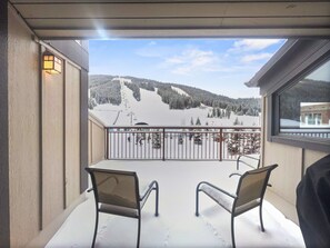 Balcony - Vp211 Village Point 2 Bedroom Condo by RedAwning (Copper Mountain)