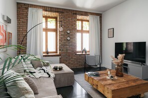 Living room - Bauhaus Apartment - LoftAffair (Kraków)