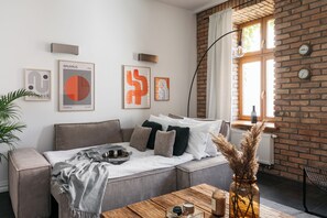 Living room - Bauhaus Apartment - LoftAffair (Kraków)